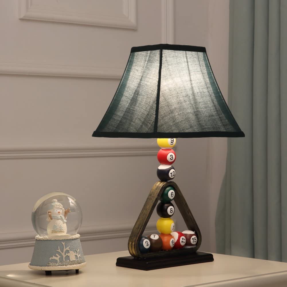 Bilardo Topu Tasarım Masa Lambası