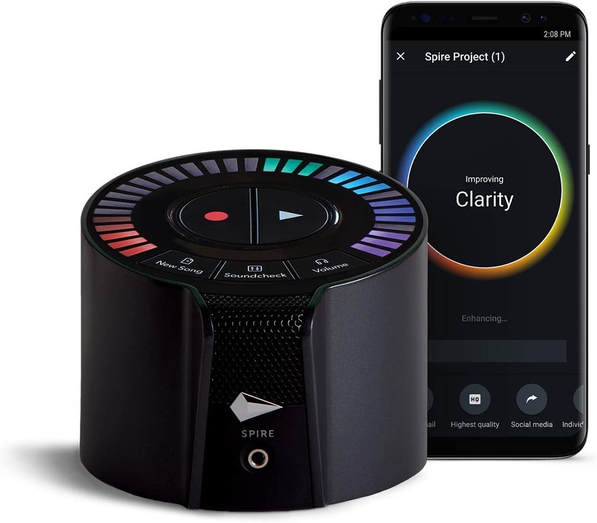 Spire Studio vokal ve enstrüman kayıt aracı