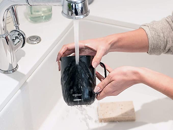 Ember Dünyanın İlk Sıcaklık Kontrollü Akıllı Kahve Fincanı 414 ML Siyah