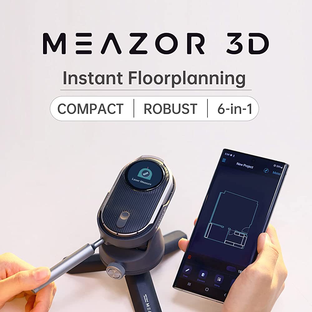 Meazor - 3D  Lazer Ölçüm Cihazı/Koruma Kutusu