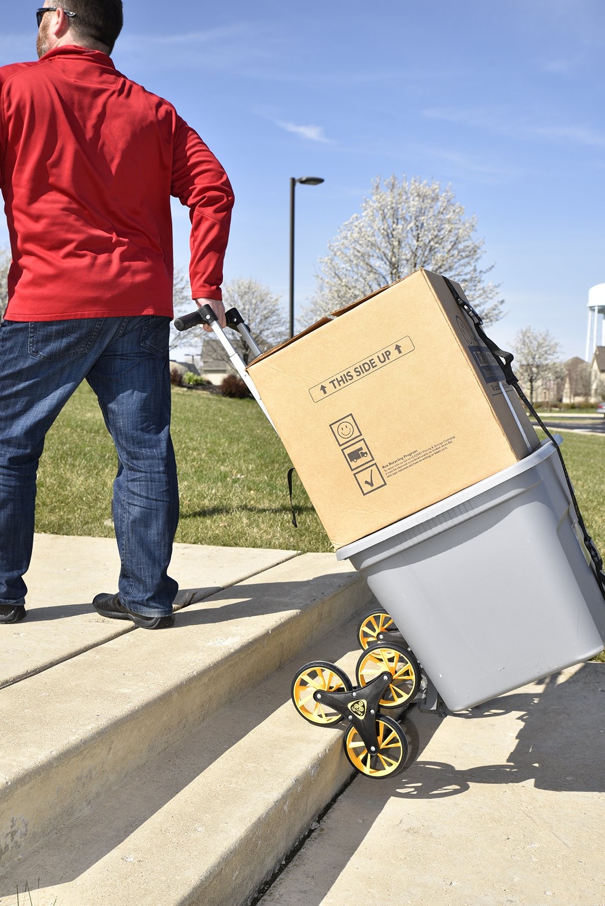 UpCart® Lift NG, 200 lbs Katlanır Taşıma Arabası