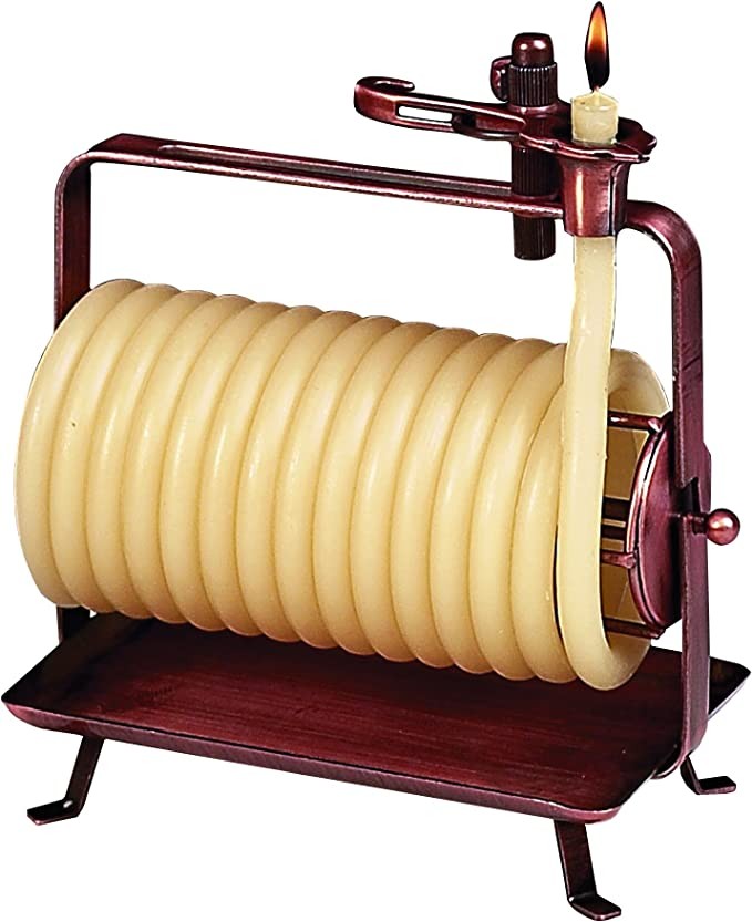 Kendiliğinden Sönen Zaman Ayarlı Bobinli Mum – Yatay 48 Saat