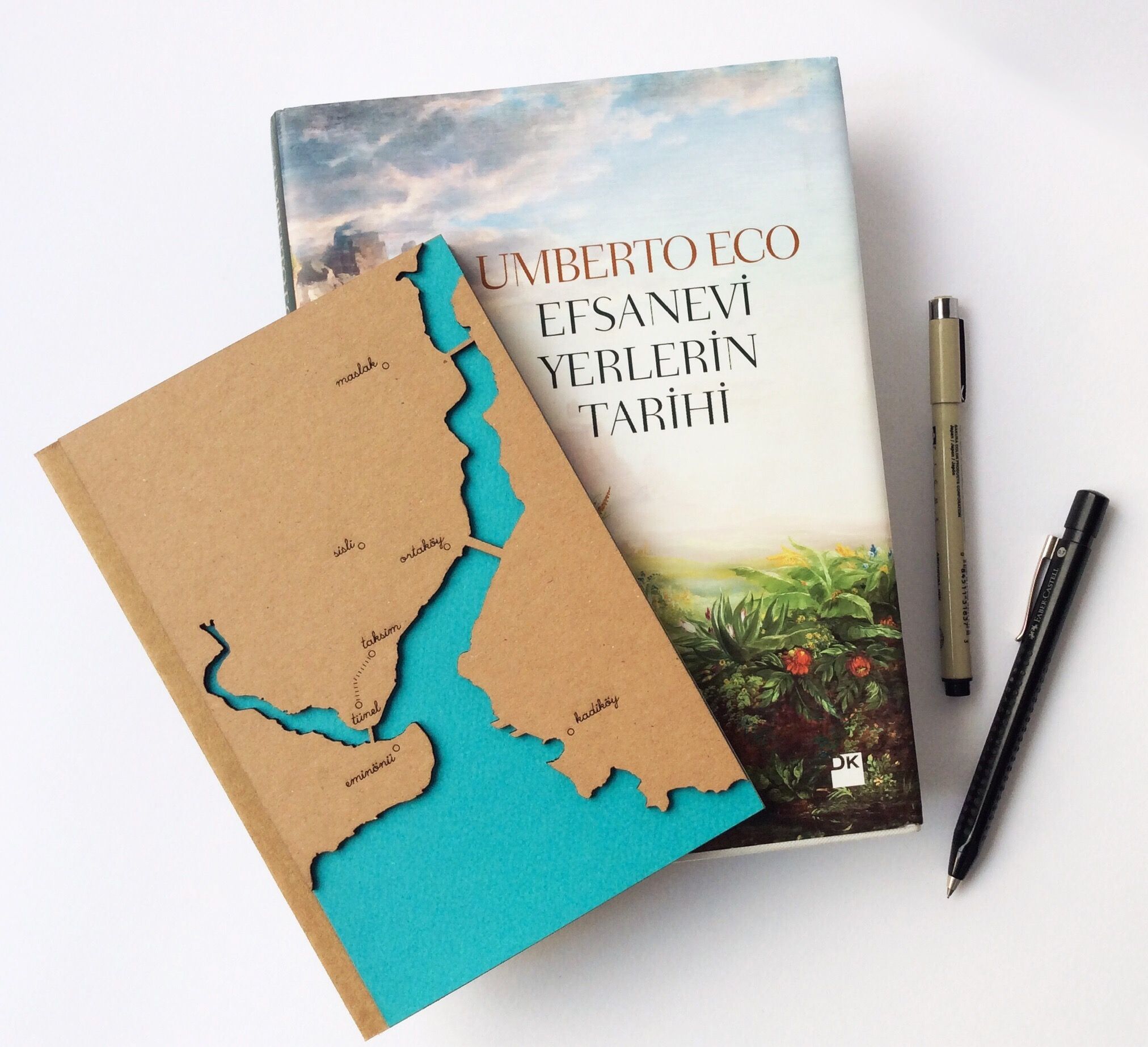 İstanbul A5 Kişiselleştirilmiş Defter