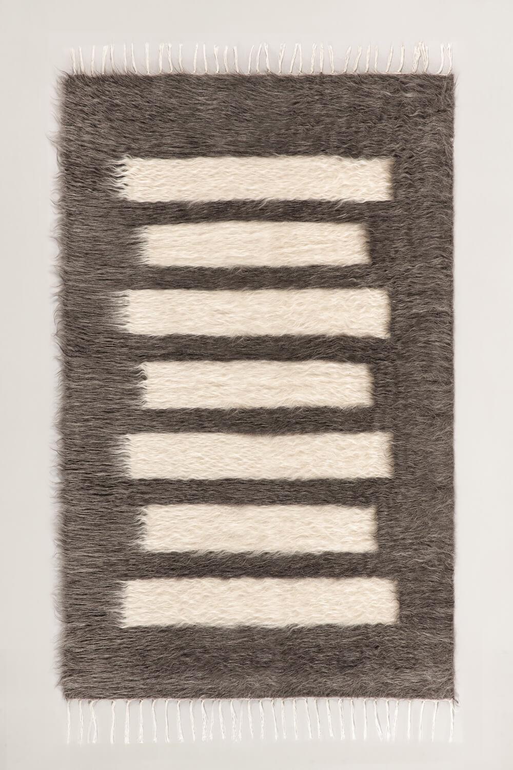 El Dokuma Tiftik Angora Halı (160*240) /Happy Place Design