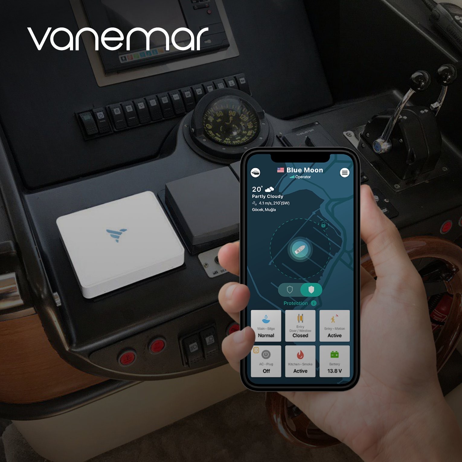 Vanemar Tekne Monitor Cihazı