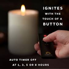 Ludela Dünyanın İlk Uzaktan Kumandalı Gerçek Alevli Mum Başlangıç ​​Seti