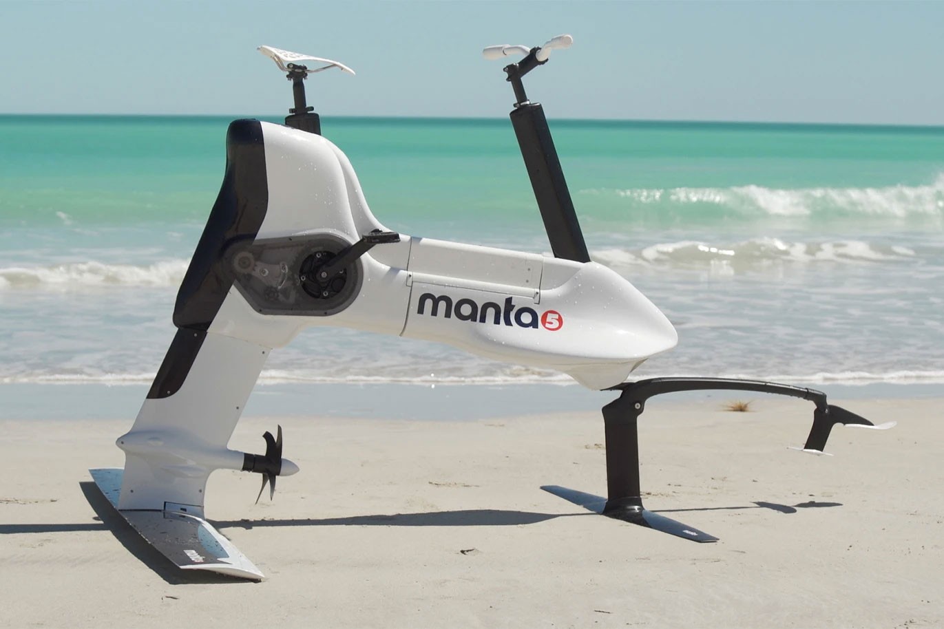 Manta5 HidroFolyo XE-1  Dünyanın ilk Hydrofoil E-Bisikleti