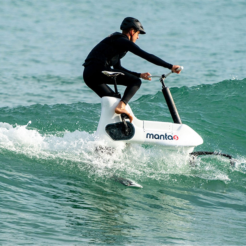 Manta5 HidroFolyo XE-1  Dünyanın ilk Hydrofoil E-Bisikleti