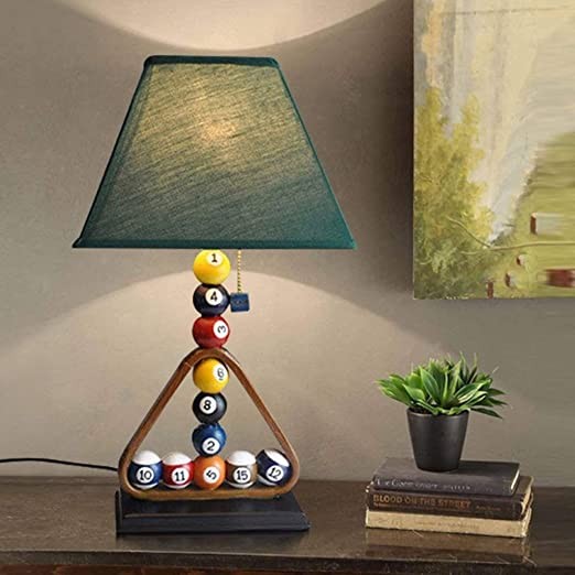 Bilardo Topu Tasarım Masa Lambası