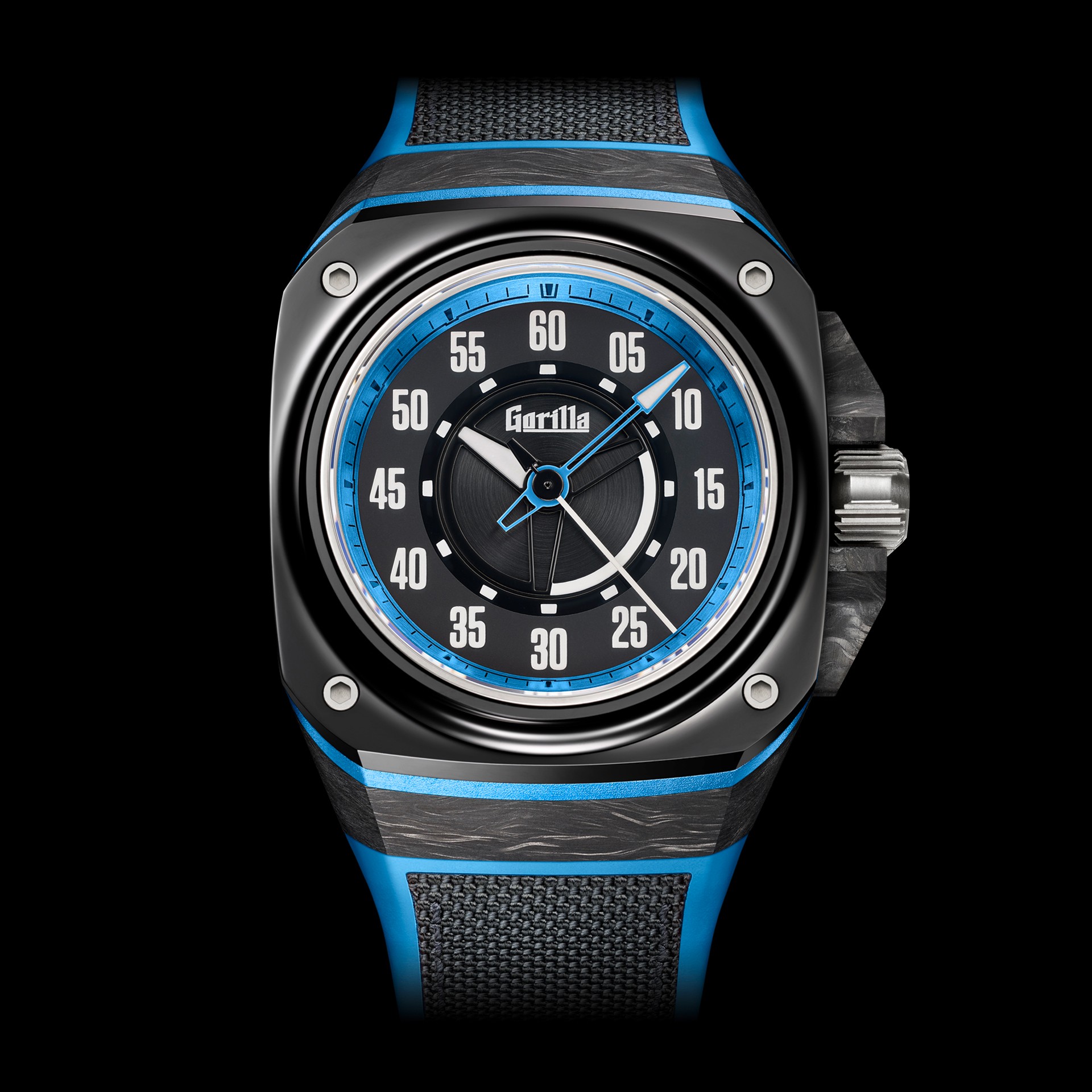 Gorilla Saat-Galaxy Blue