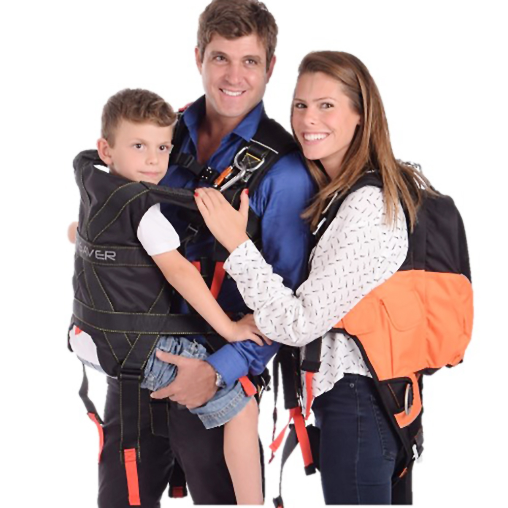 Skysaver Ai̇le Paketi 1+1: Bi̇r Kurtarma Sırt Çantası Ve Bi̇r Bağlantı Komutu / 260feet(25.Kat)